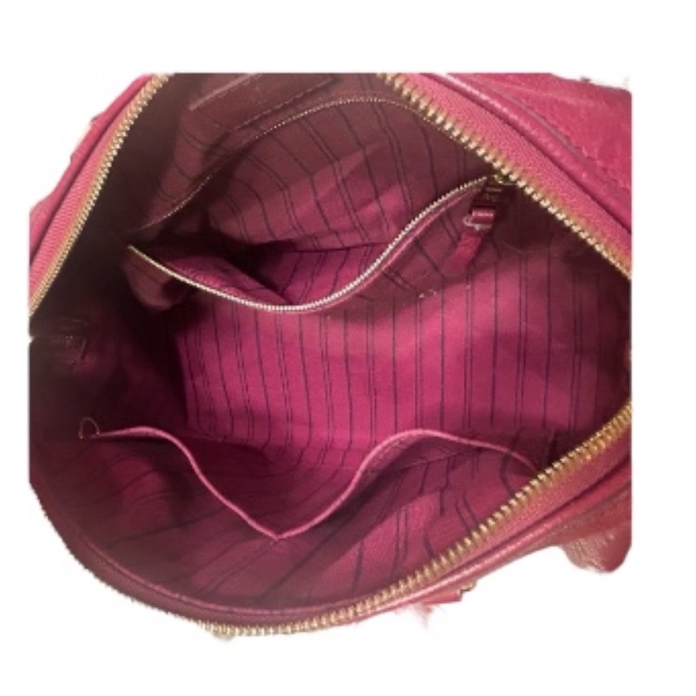 LOUIS VUITTON Auroe Mono Empreinte Leather Speedy 25 Retail $2,710 - Picture 6 of 8